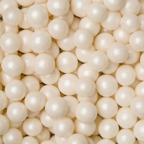 Sugar Pearls - White 8mm