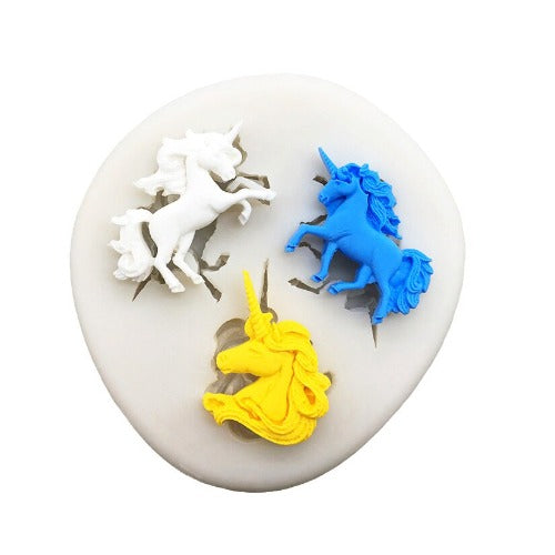 Silicone Mold - Unicorns