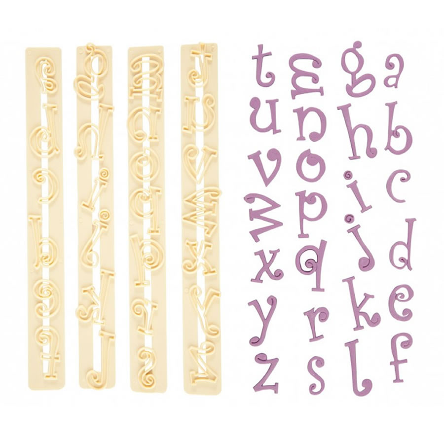 Cutters Set - Funky Alphabet Set