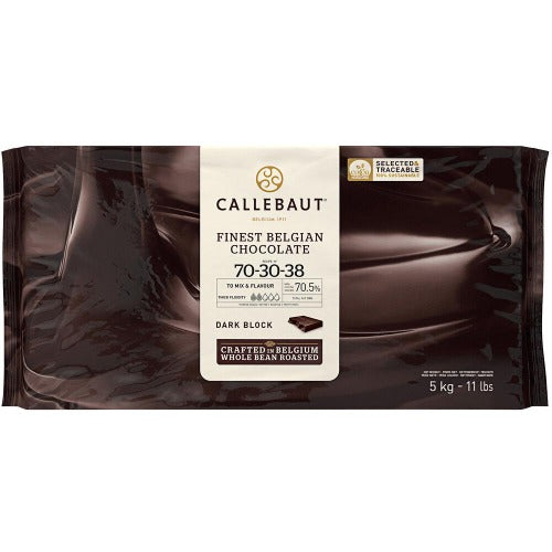 Callebaut Recipe 70/30 Dark Chocolate Block 1lb.