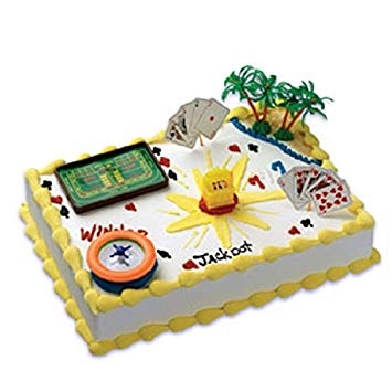 Cake Topper - Casino