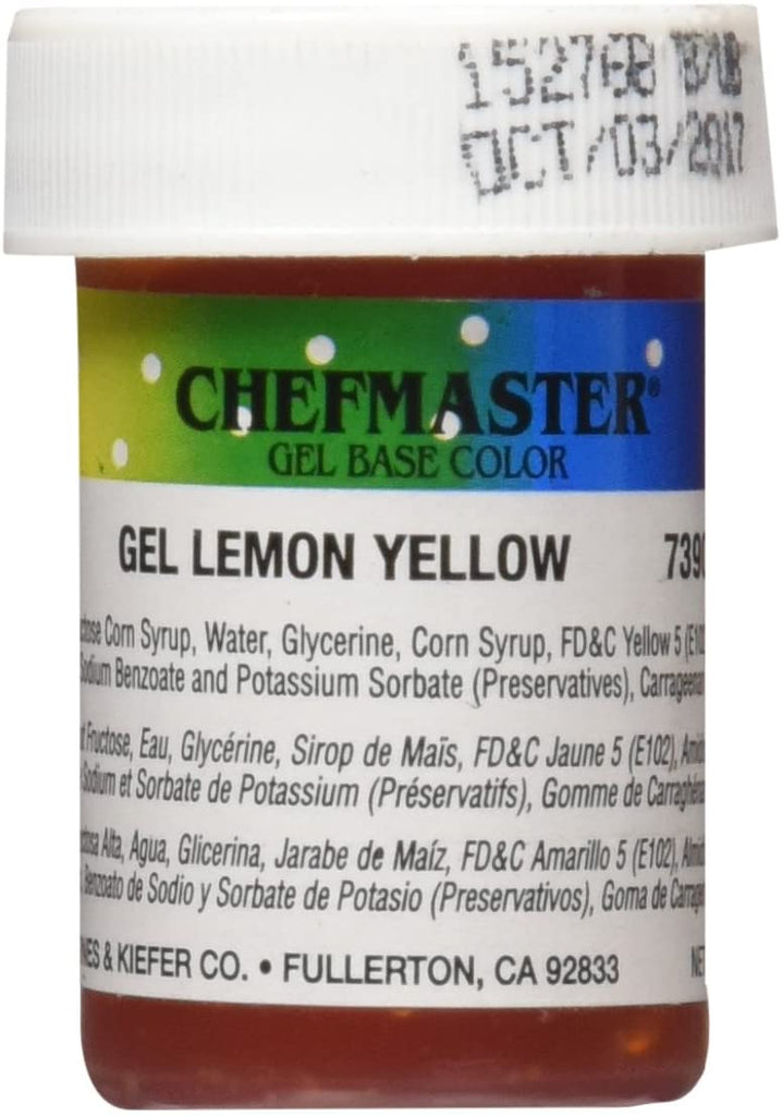 Gel Base Color - Lemon Yellow