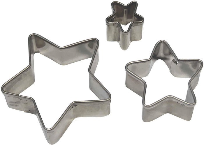 Stainless Steel Star Cutter Set/3