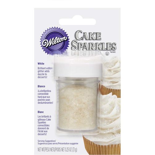 Cake Sparkles - White