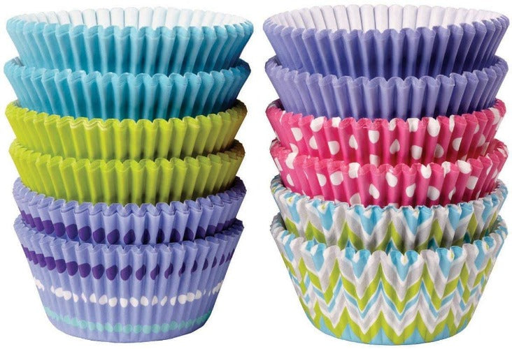 Standard Cupcake Liners - Pastel Color Set