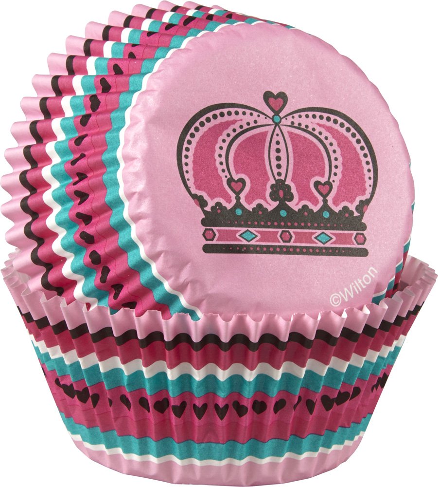 Cupcake Standard Liners - Queen Crown