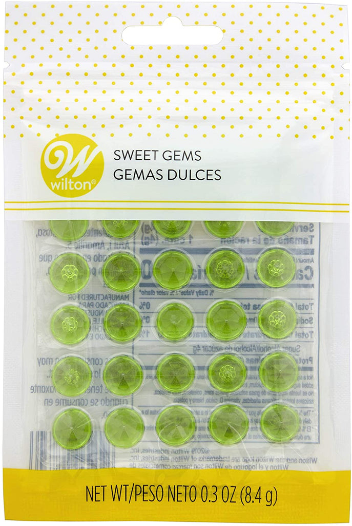 Sweet Isomalt Gems - Green
