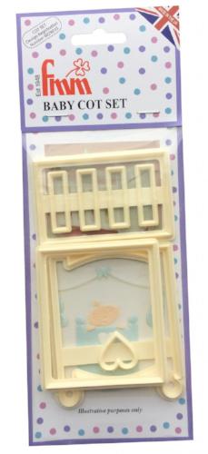 Cutters Set - Baby Cot