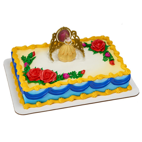 Cake Topper - Disney Princess Belle Beautiful as a Rose