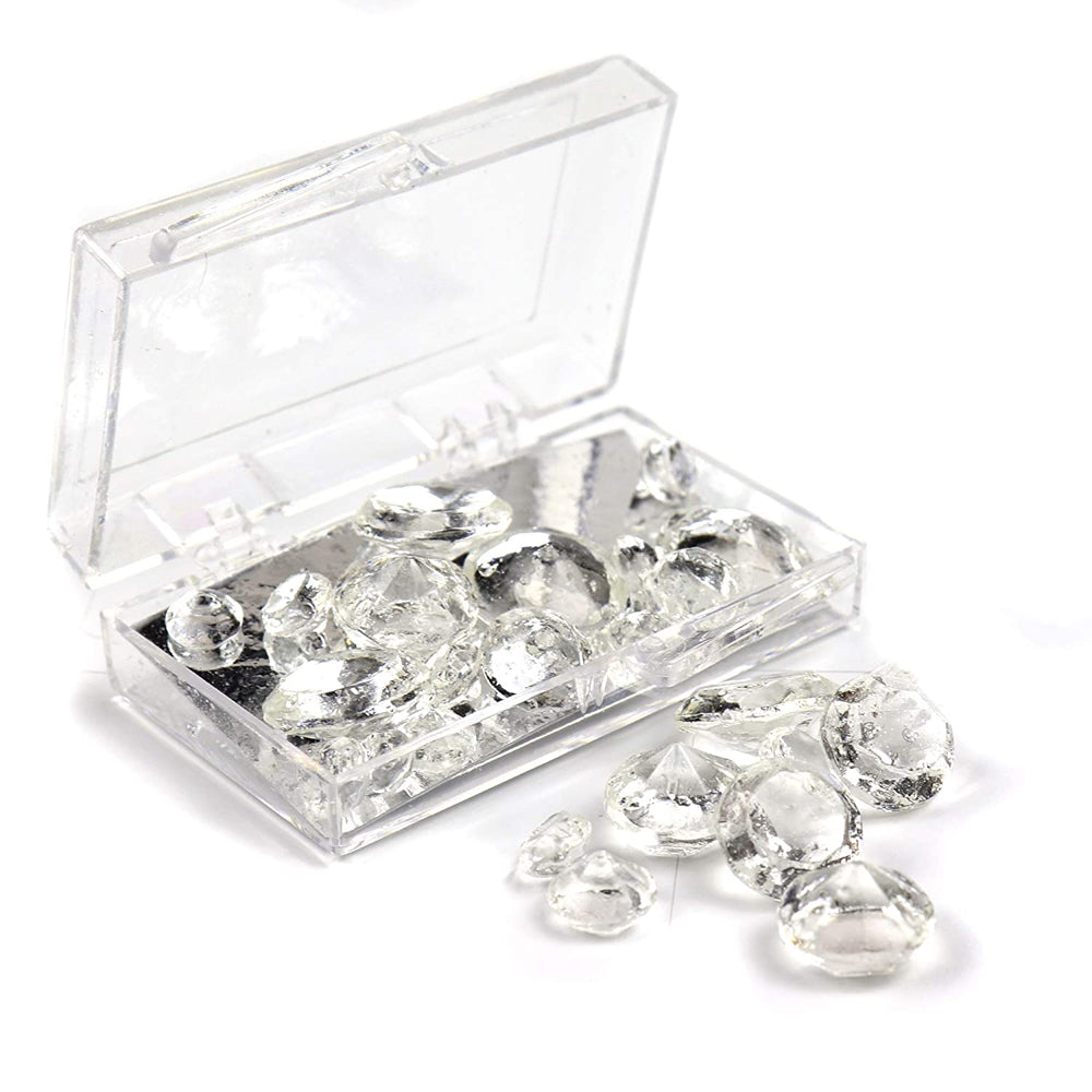 Edible Clear Diamond - 6mm, 8mm, 10mm & 12mm Pack