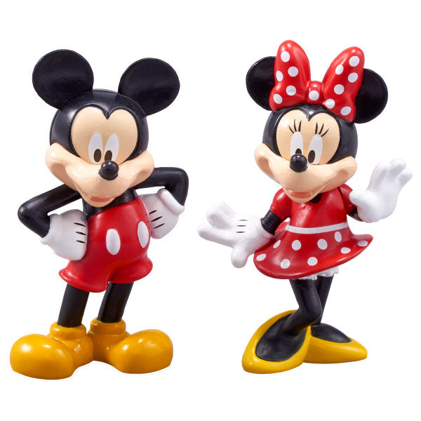 Cake Topper - Mickey Mouse And Minnie Mouse