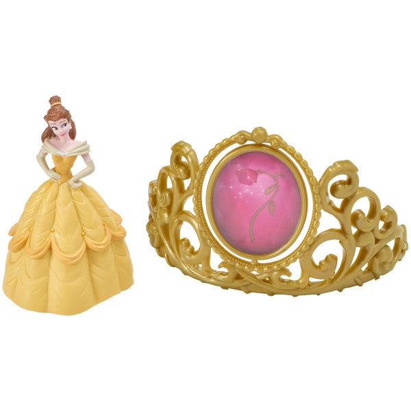 Cake Topper - Disney Princess Belle Beautiful as a Rose