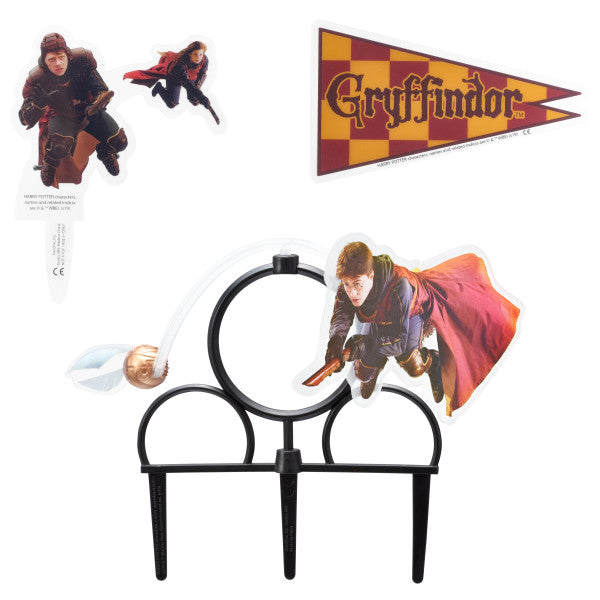 Cake Topper - Happy Potter Quidditch Chase