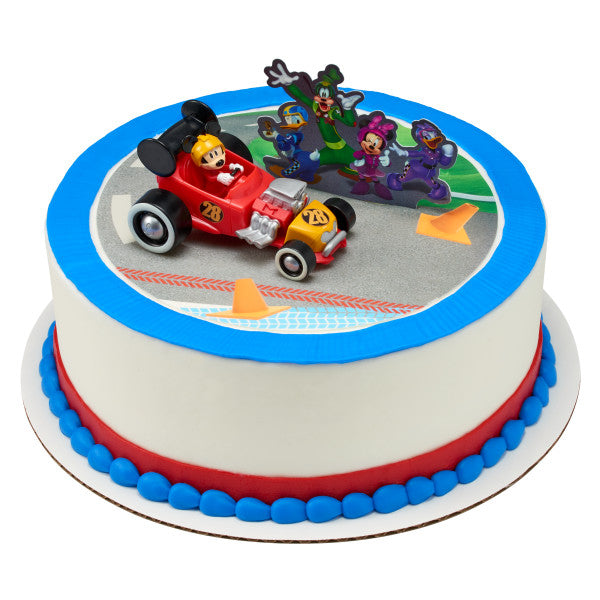 Cake Topper - Mickey & the Roadster Racers