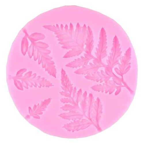 Silicone Mold - Fern Leaves Assortments