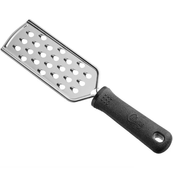 Grater - Extra Coarse Grater with Black Non-Slip Handle