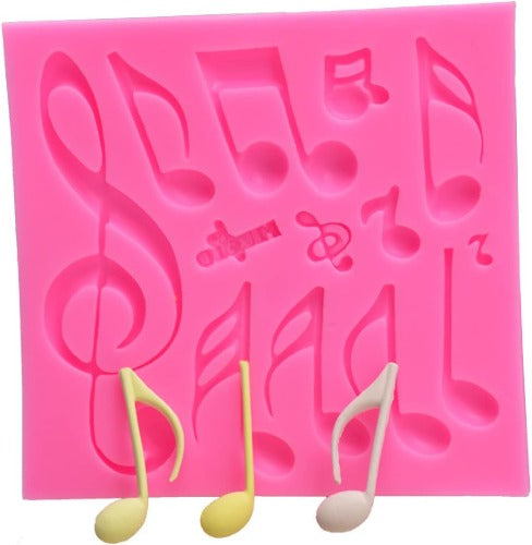 Silicone Mold - Musical Notes