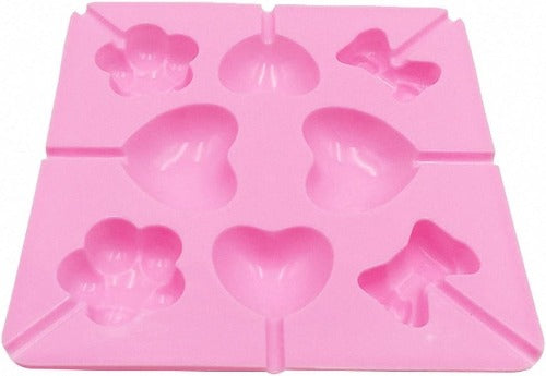 Silicone Mold - Heart Flower Bow