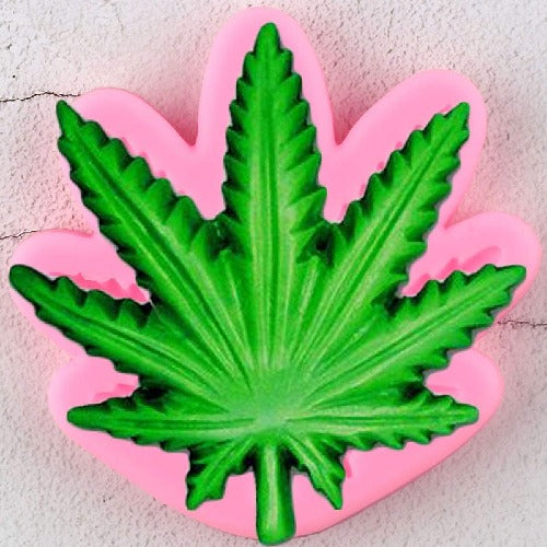 Silicone Mold - Marijuana Leaf
