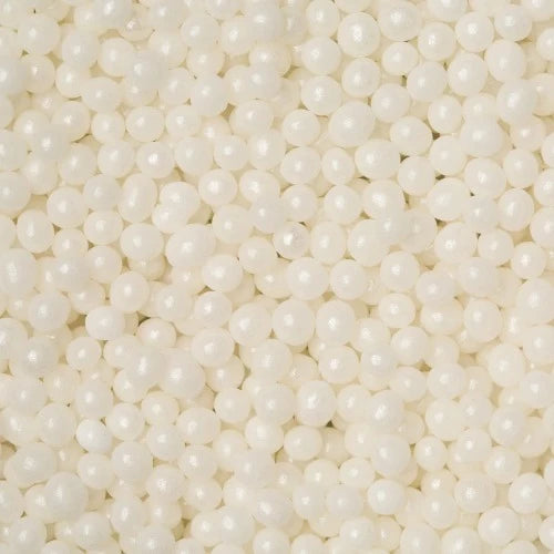 Sugar Pearls - White 4mm