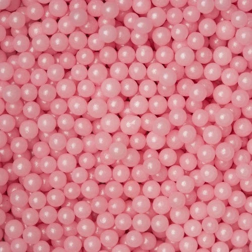 Sugar Pearls - Pink 4mm