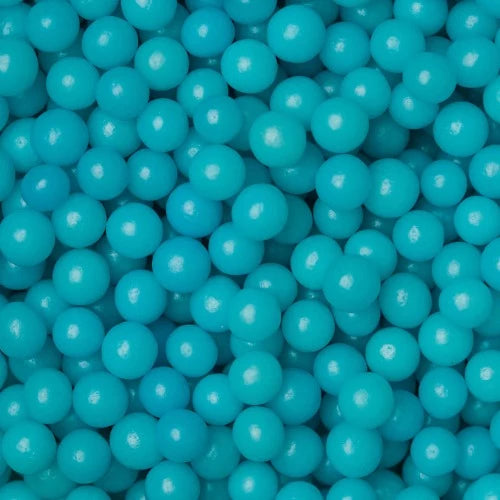 Sugar Pearls - Blue 6mm