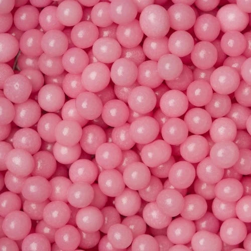 Sugar Pearls - Pink 6mm