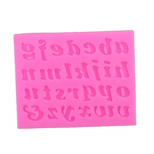 Silicone Mold - Mini Alphabet Lowercase