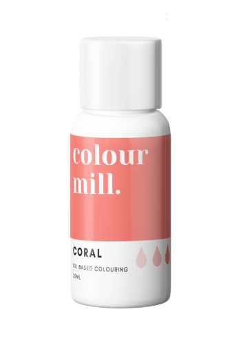 Oil Based Colouring - Coral