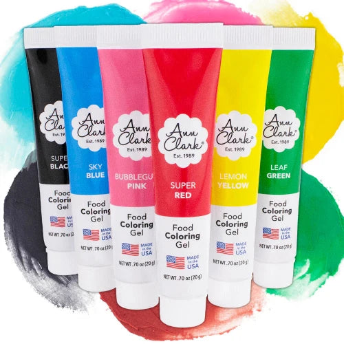 Food Coloring Gel - 6 Pack