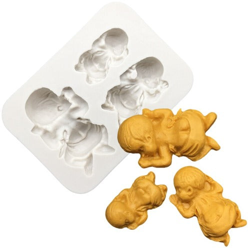 Silicone Mold - Baby Set of 3