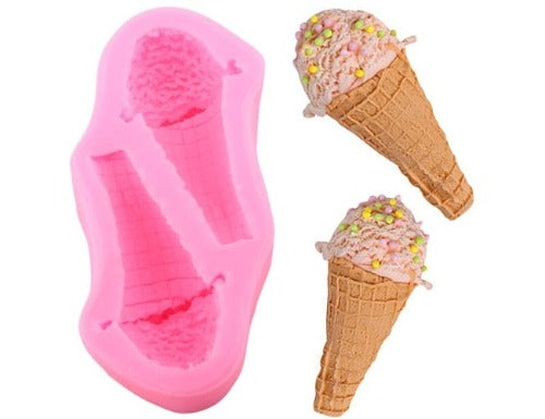 Silicone Mold - Ice Cream Cone