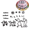 Fondant Cutter Set - Jive Dancers