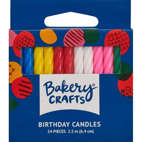 Candles - Assorted Colors Smooth & Spiral