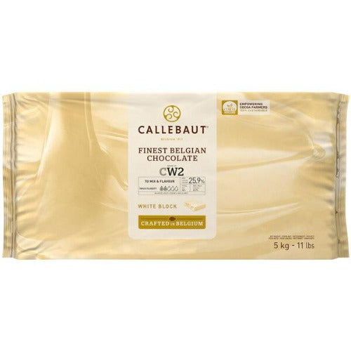 Callebaut Recipe CW2 White Chocolate Block 1lb.