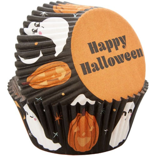 Standard Cupcake Liners - Happy Halloween