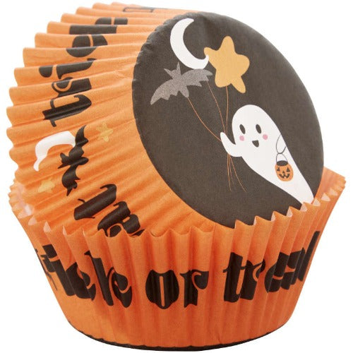 Standard Cupcake Liners - Happy Halloween
