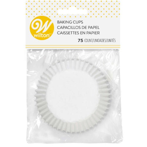 Standard Cupcake Liners - White