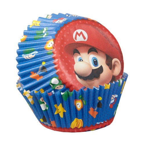 Standard Cupcake Liners - Super Mario