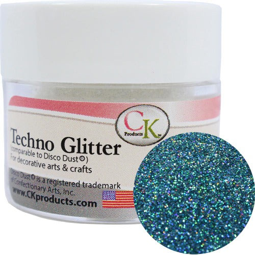 Techno Glitter - Ice Blue