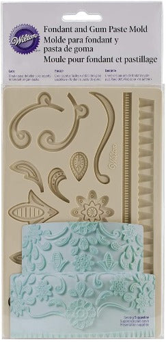 Fondant Mold Lace Sugar Room