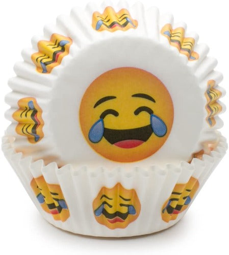 Standard Cupcake Liners - Crying Laughing Emoji
