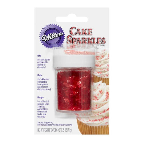 Cake Sparkles - Red