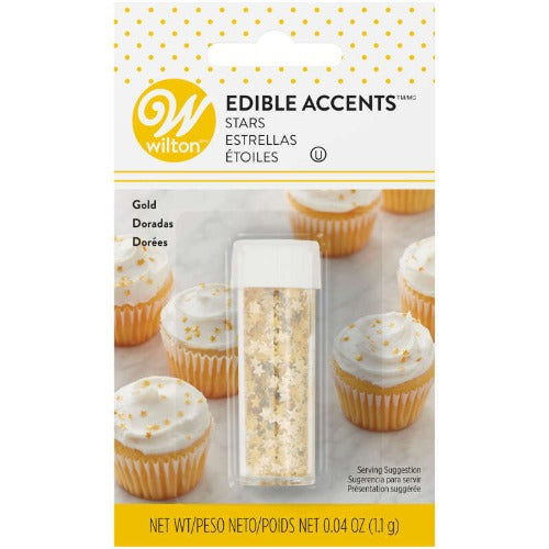 Edible Accents - Gold Stars
