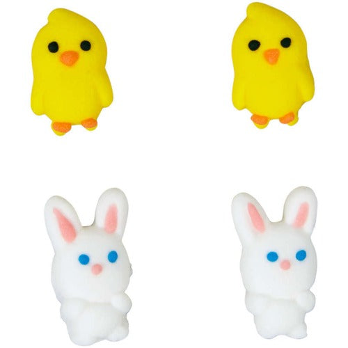 Icing Decoration - Easter Chicks & Bunnies