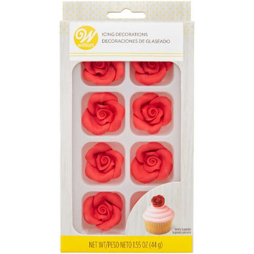 Icing Decoration - Red Rose