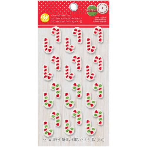 Icing Decorations - Candy Cane