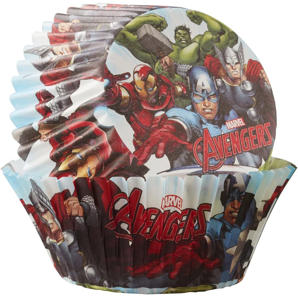 Standard Cupcake Liners - Avengers