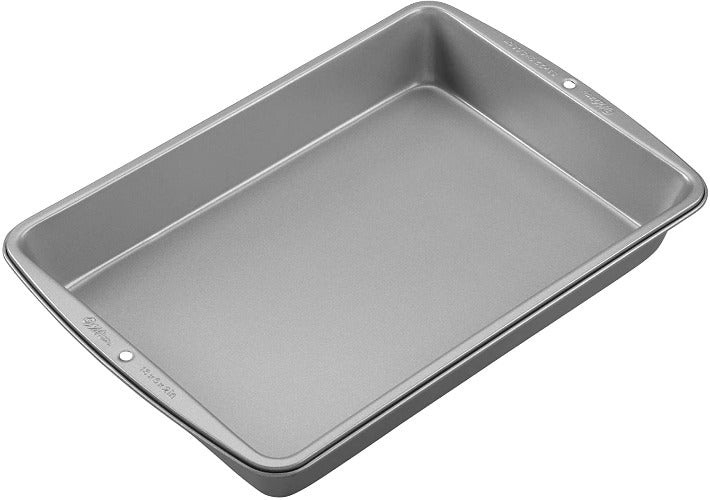  Fox Run Square Cake Stainless Steel Baking Pans, 8.5 x