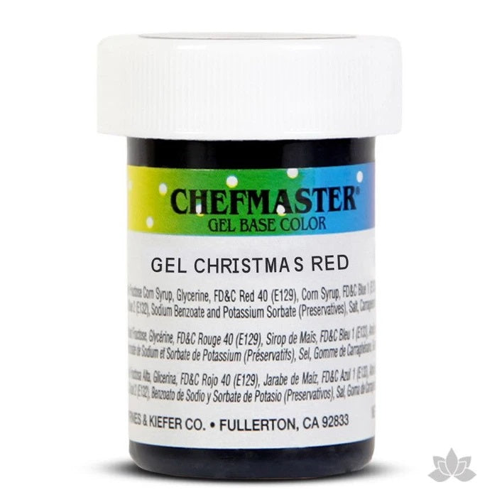 Gel Base Color - Christmas Red